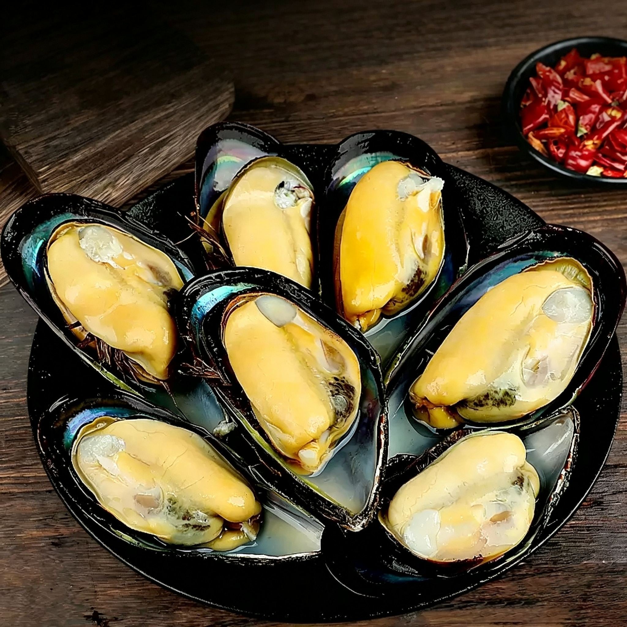 Frozen Half-Shell Green Mussels
