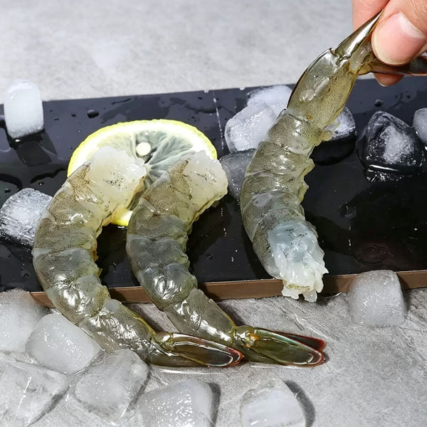 Frozen Whole Raw White Prawns